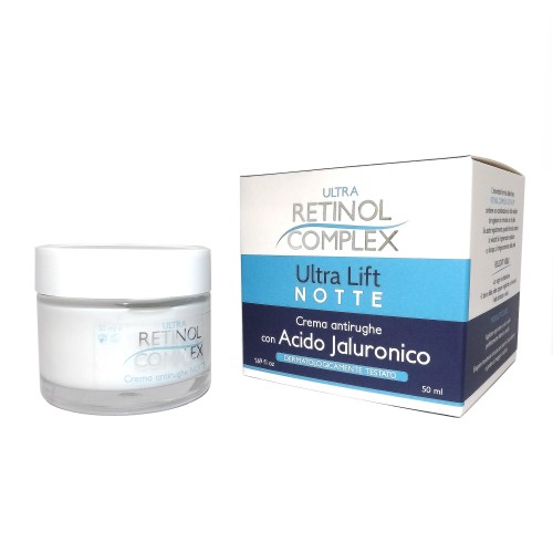 Retinol Complex Ultra Lift Notte - Crema Antirughe Con Acido Jaluronico 50ml